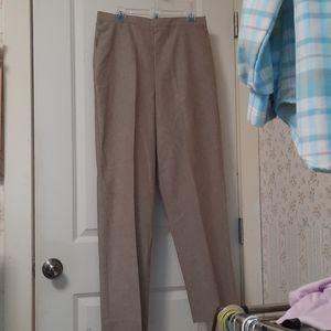 Flat from women's slacks